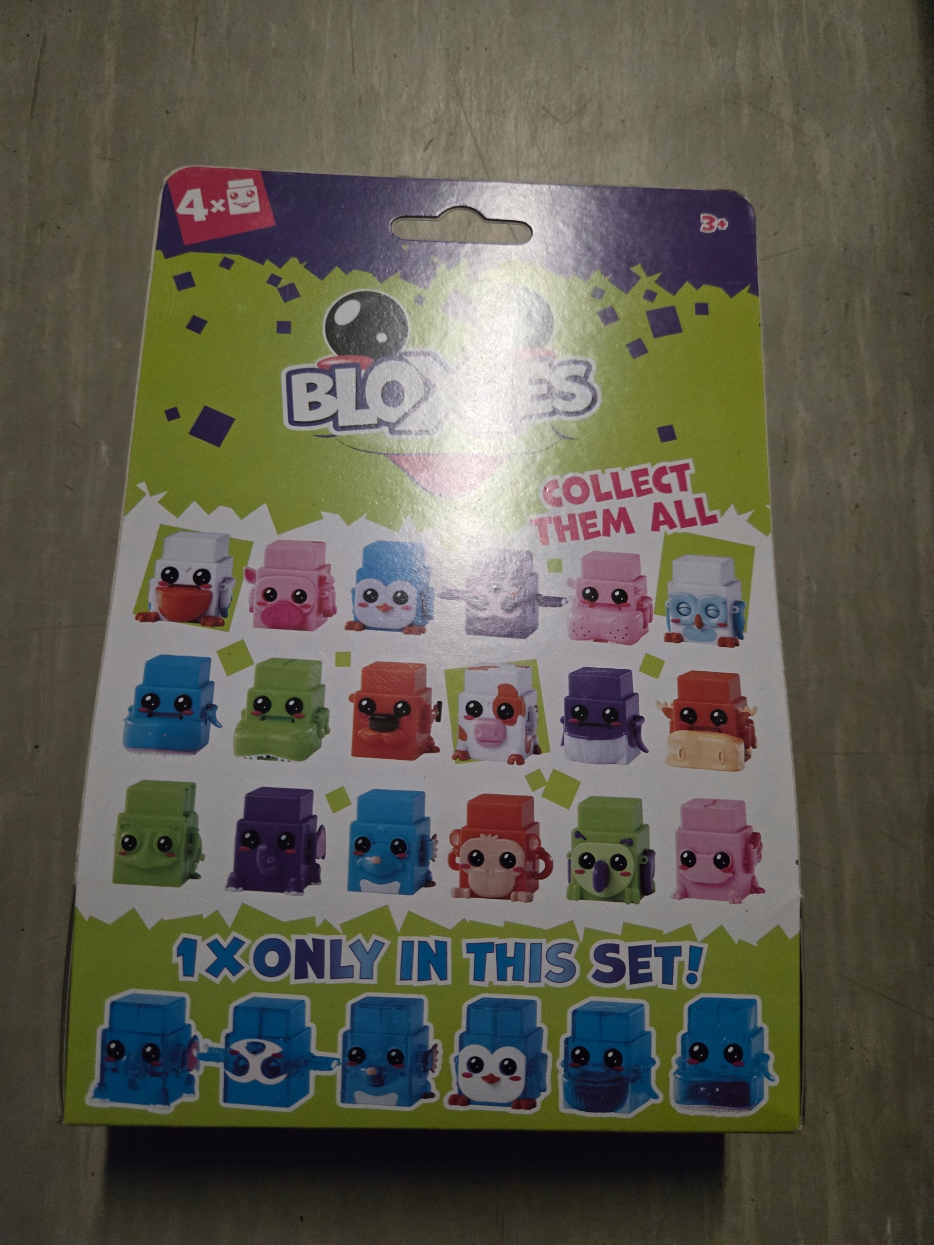 Simba Bloxies konstruktyvieji blokeliai, 4 elementai, 3+