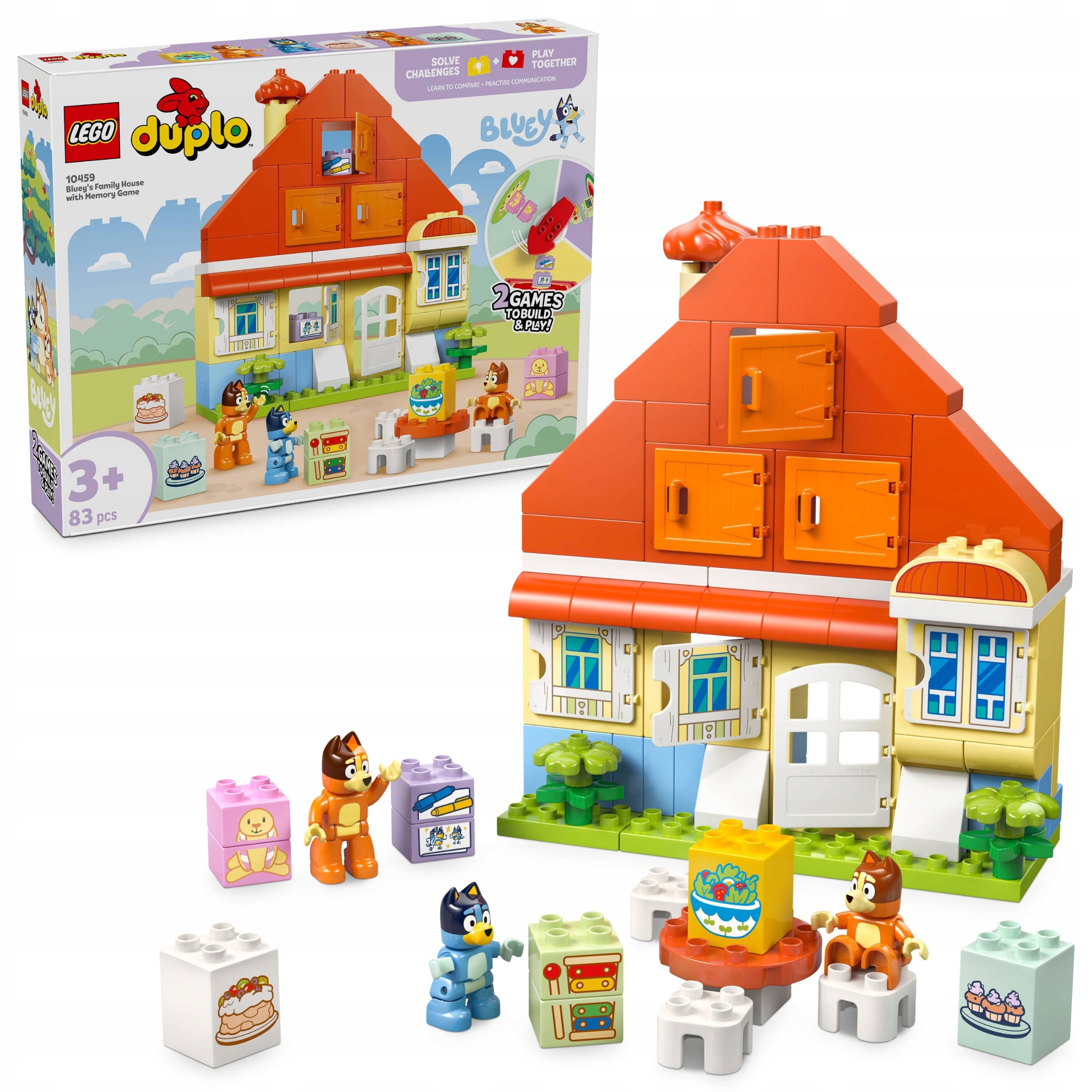 LEGO DUPLO Bluey šeimos namas, 10459