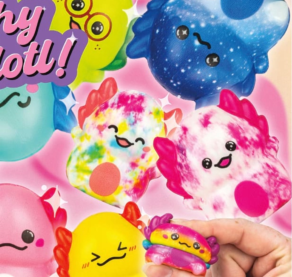 Stawscy antistresinis squishy Aksolotl