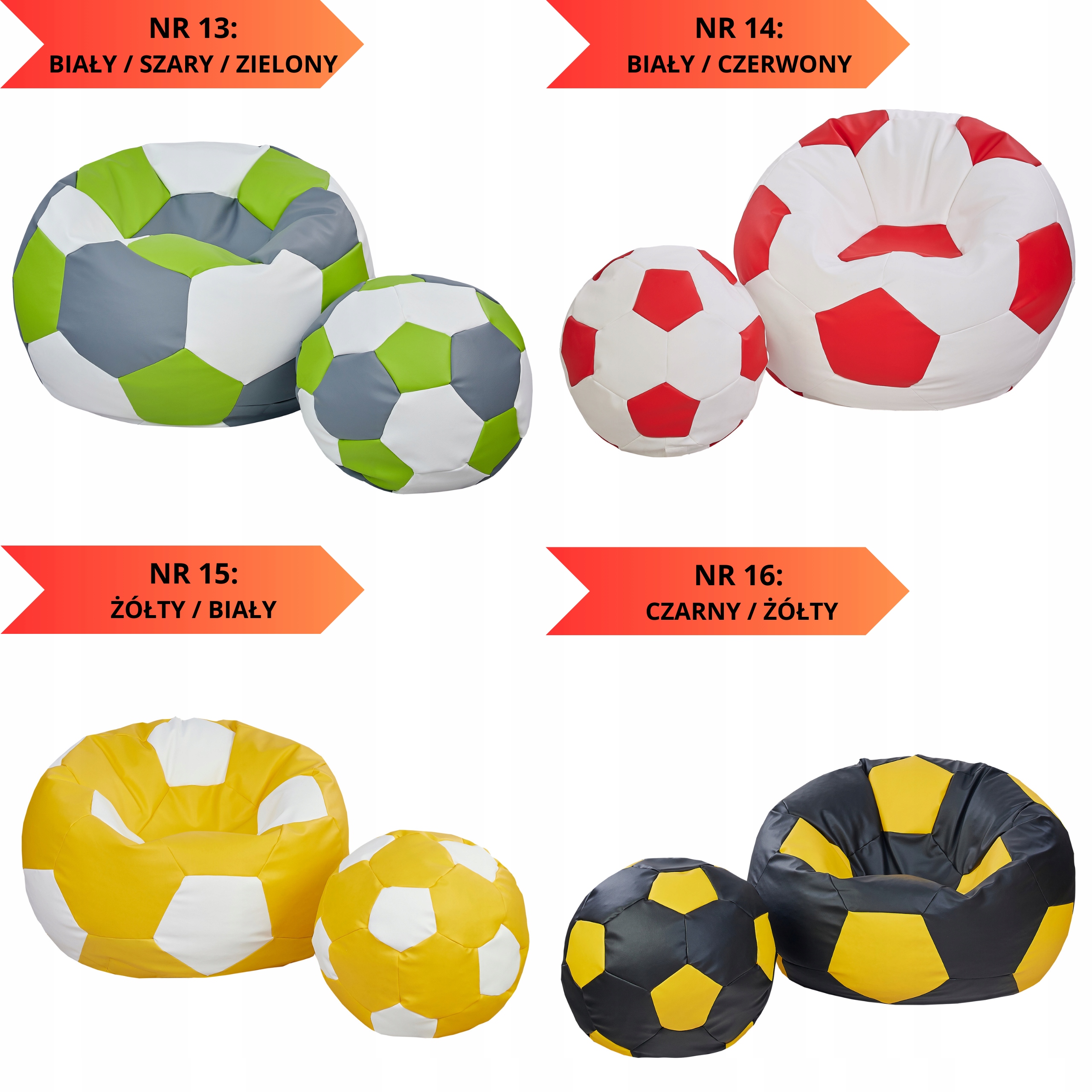 FUTBOLO POFFE BALL SEAT + NEMOKAMAI
