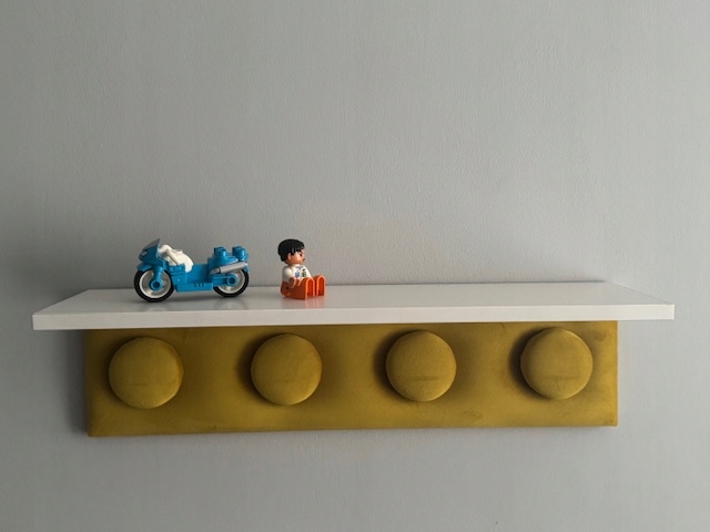 LEGO KLUOTOS FORMOS SIENINĖ LENTYNA, Kelių spalvų, 50 cm