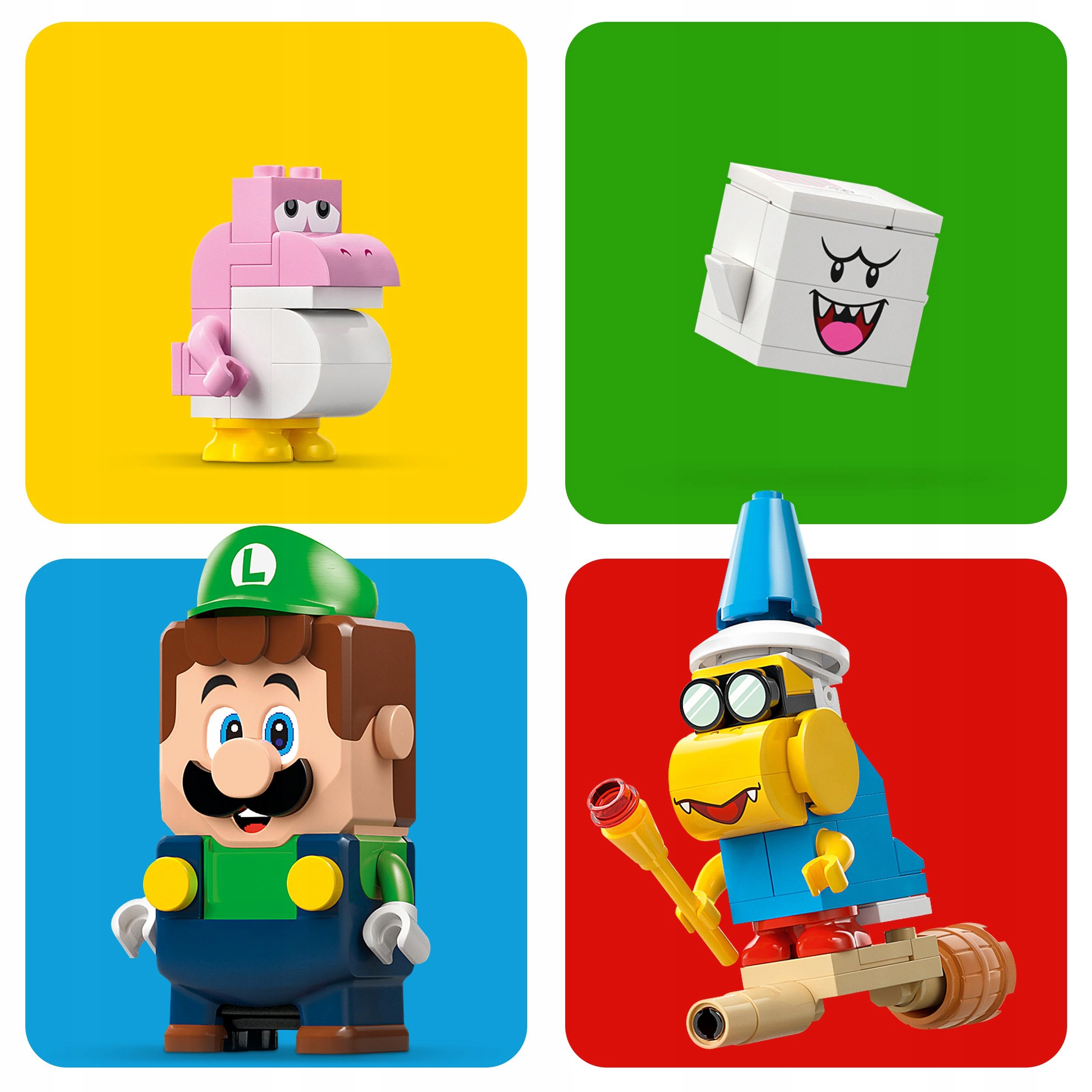 LEGO Super Mario Adventures su LEGO Luigi 71440 interaktyvia figūra