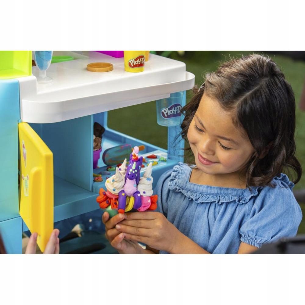 Hasbro Play-Doh ledų parduotuvė su 25 priedais
