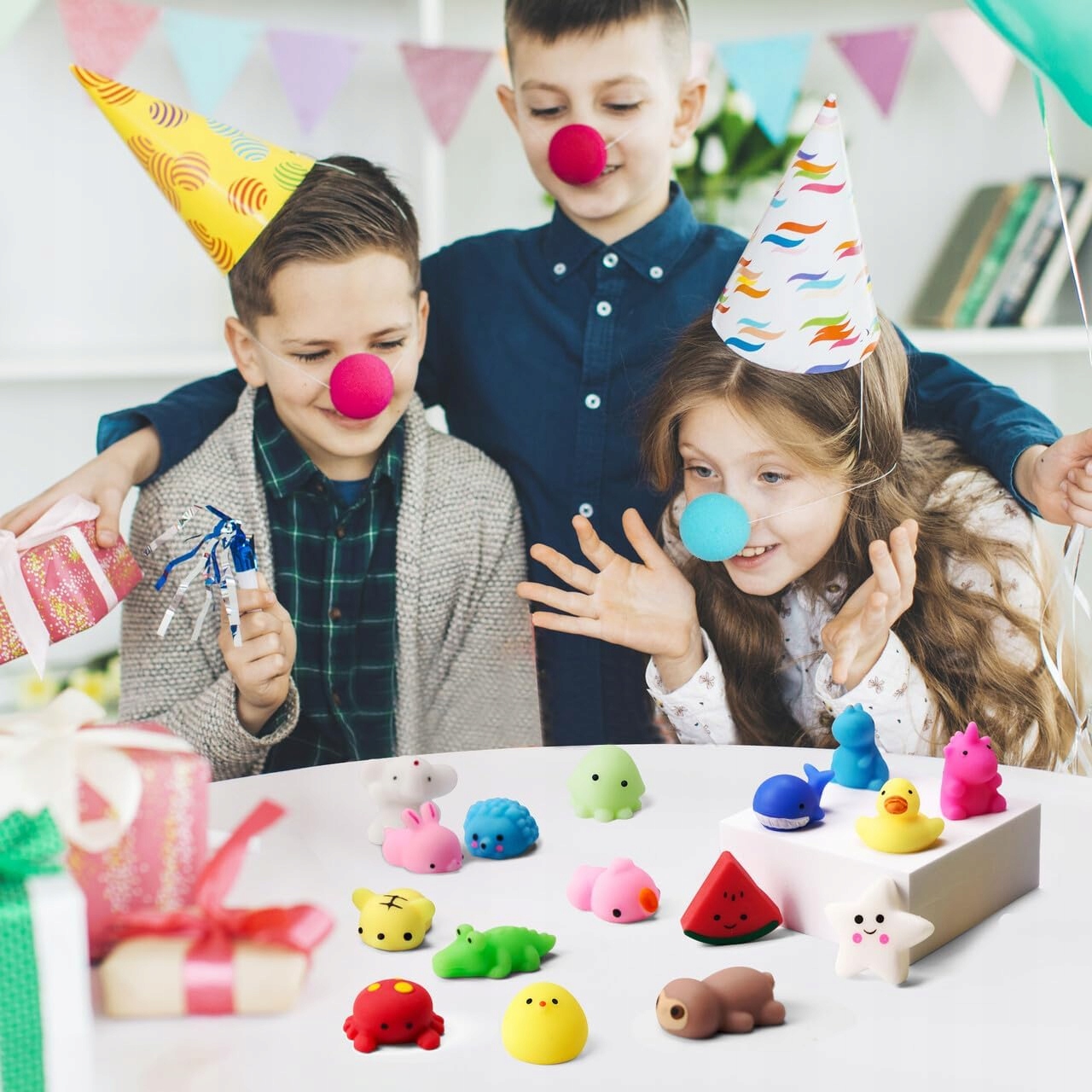 Gniotek antystresowy Squishy Mochi zwierzęta 25 szt