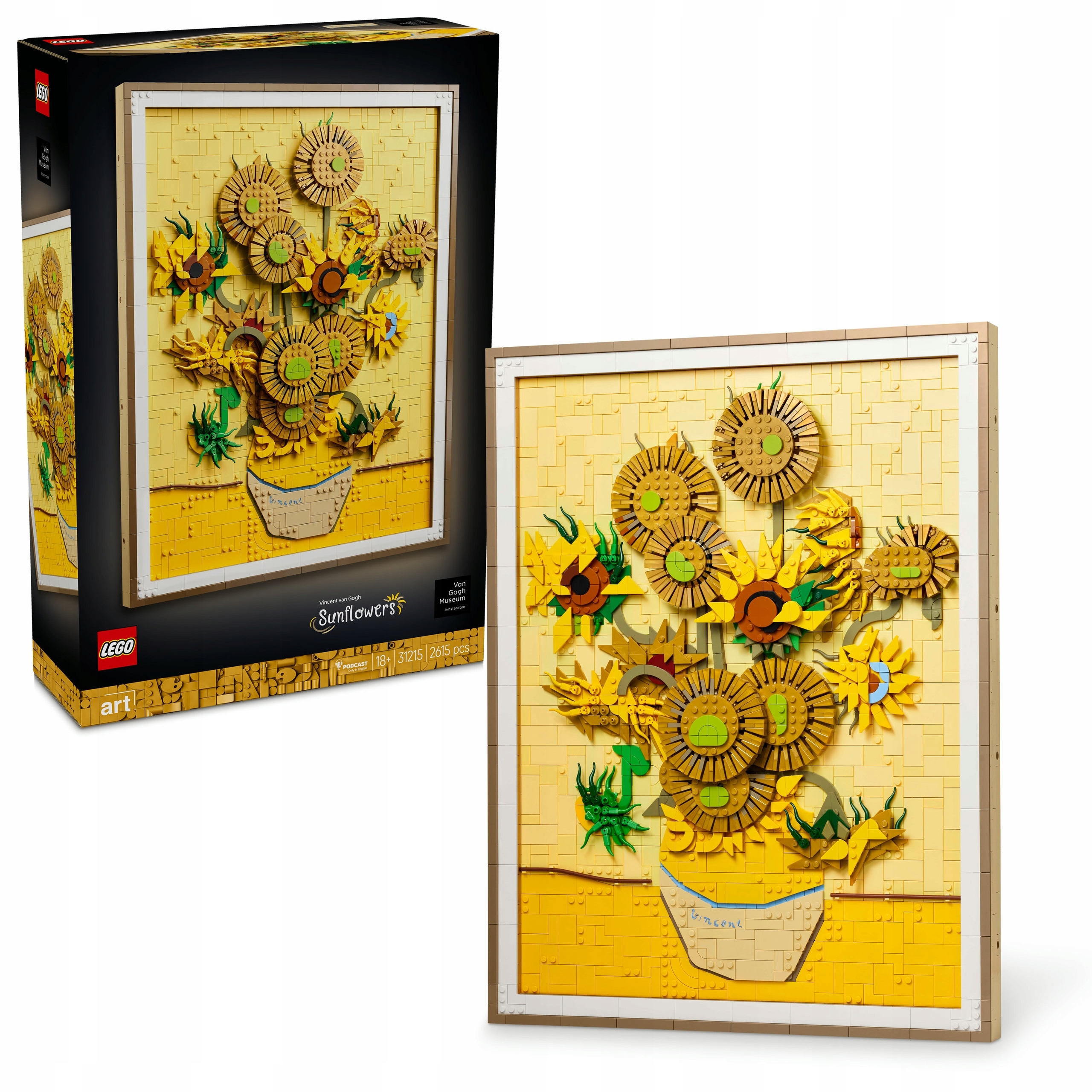 LEGO Art 31215 Van Gogh saulėgrąžos