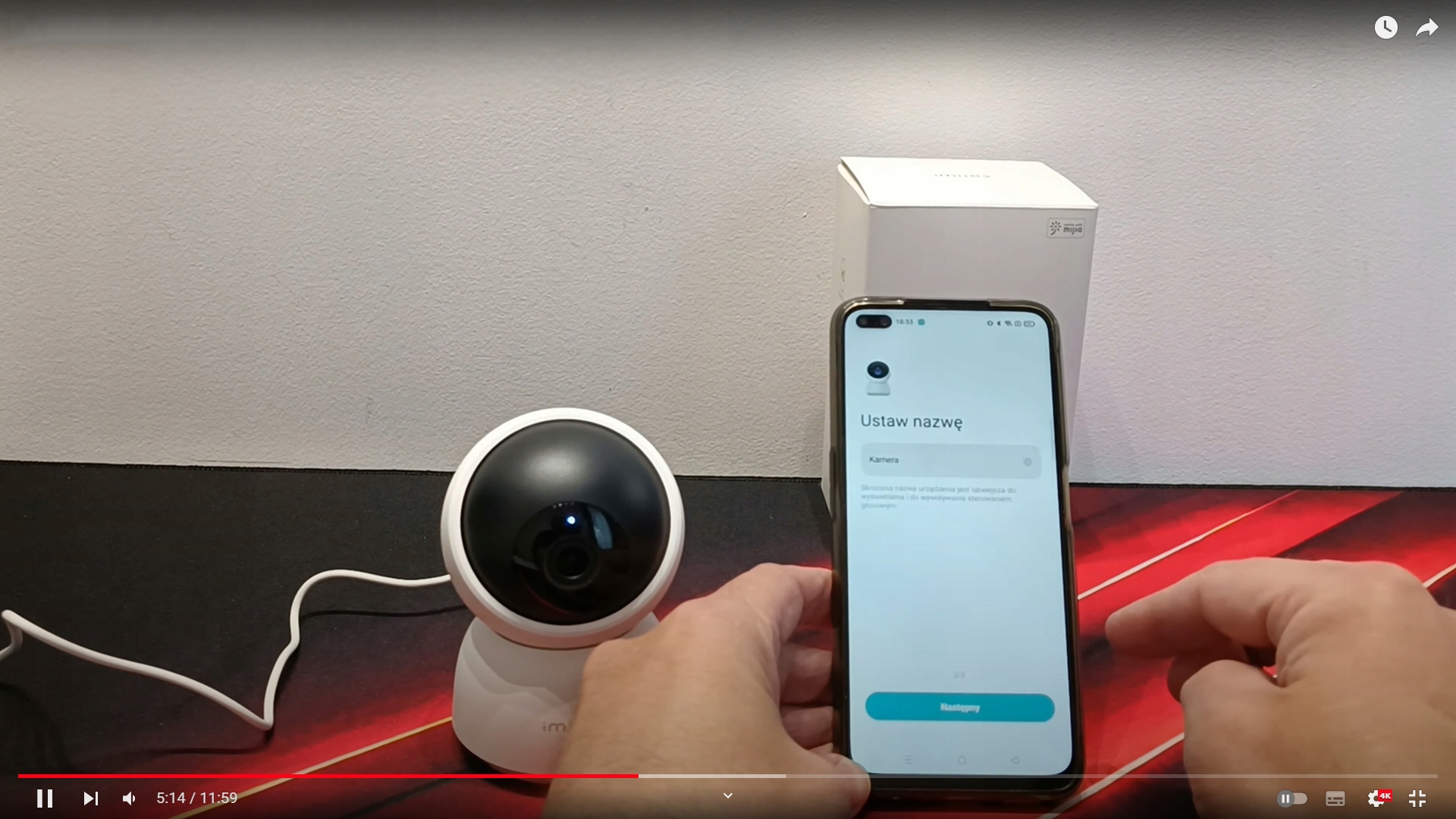 Imilab vaiko kamera su 360° sukimu ir automatine sekimu