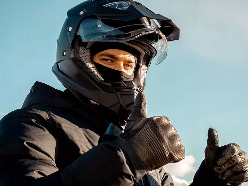 LENKIJA MOTOCIKLA BALACLAVA MEDVILNĖ Balaclava BANDANA Dviračio veidui
