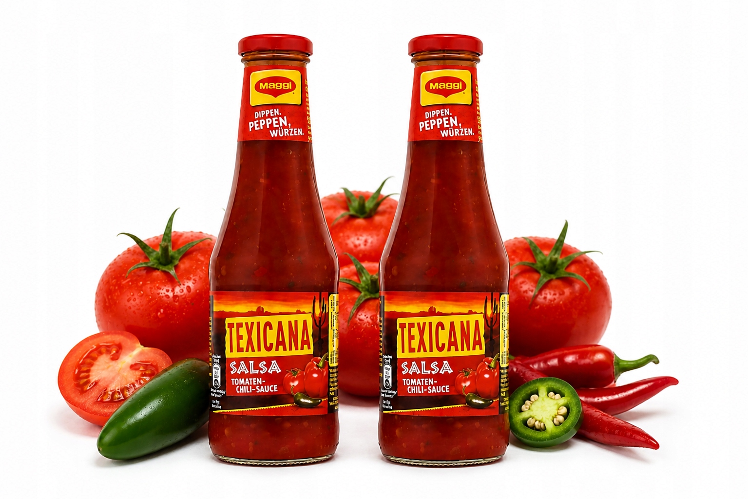 Tex Texicana jalapeño pomidorų padažas 2x500g