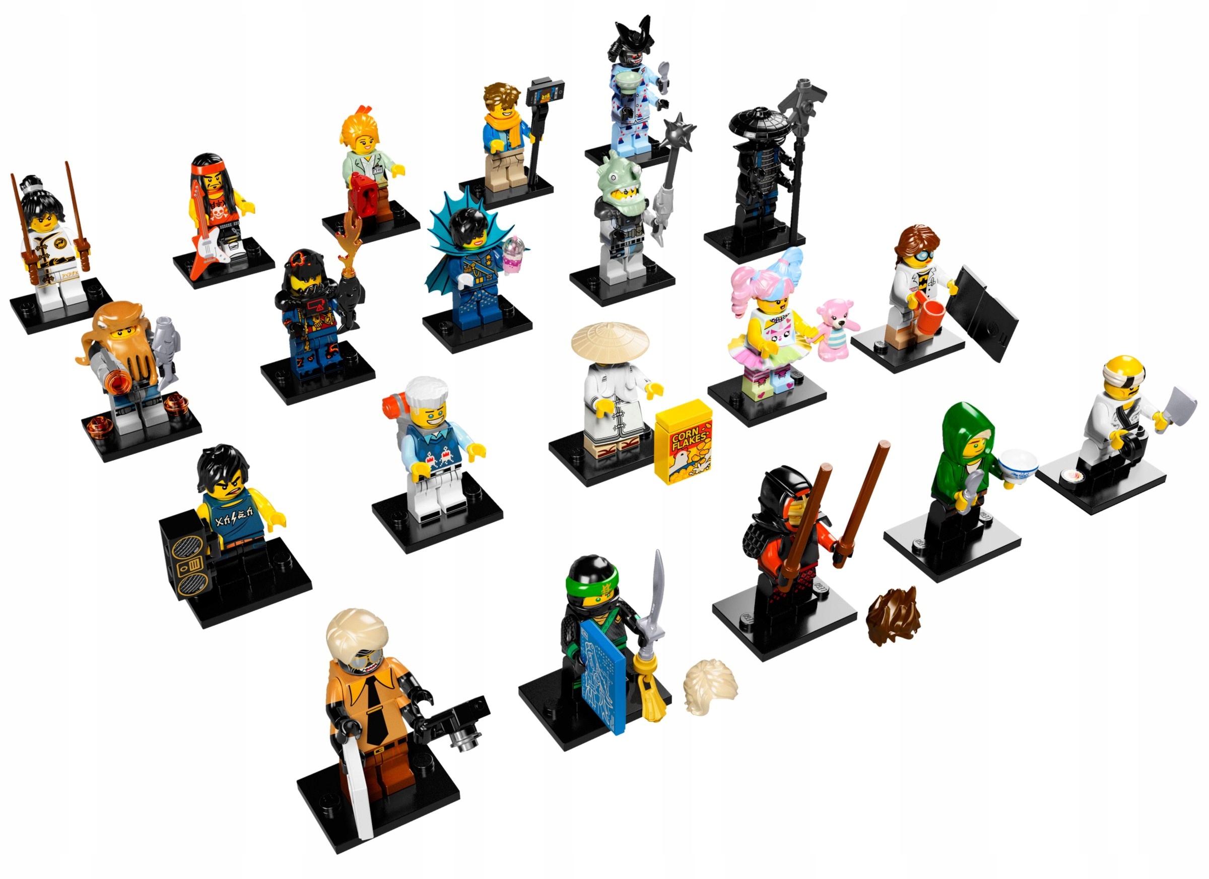 Lego Minifigures 71019 Ninjago Movie