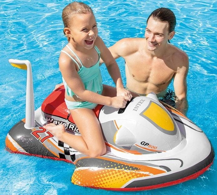Pripučiamas vandens paspirtukas vaikams 117cm INTEX 57520