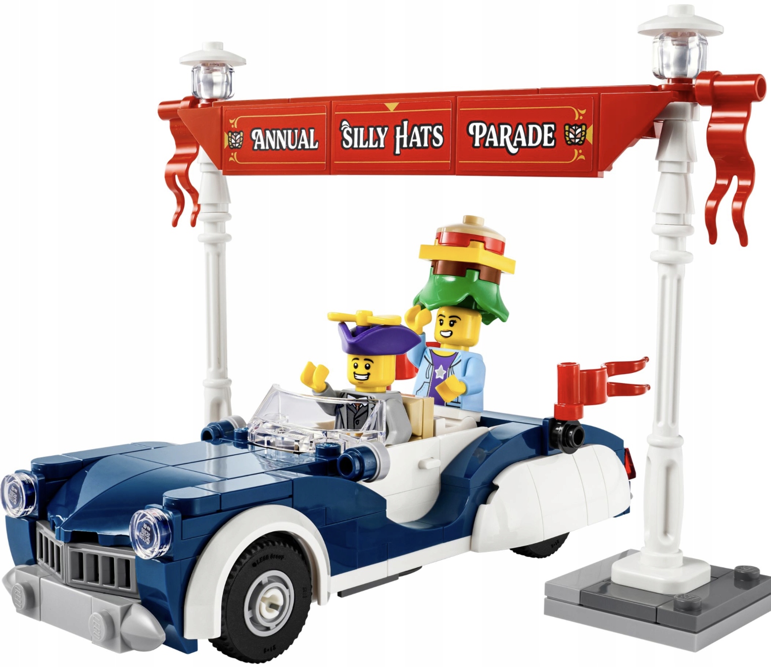 LEGO 40913 ICONS Senovinio parado automobilio senovinių automobilių statybinių kaladėlių rinkinys NAUJAS