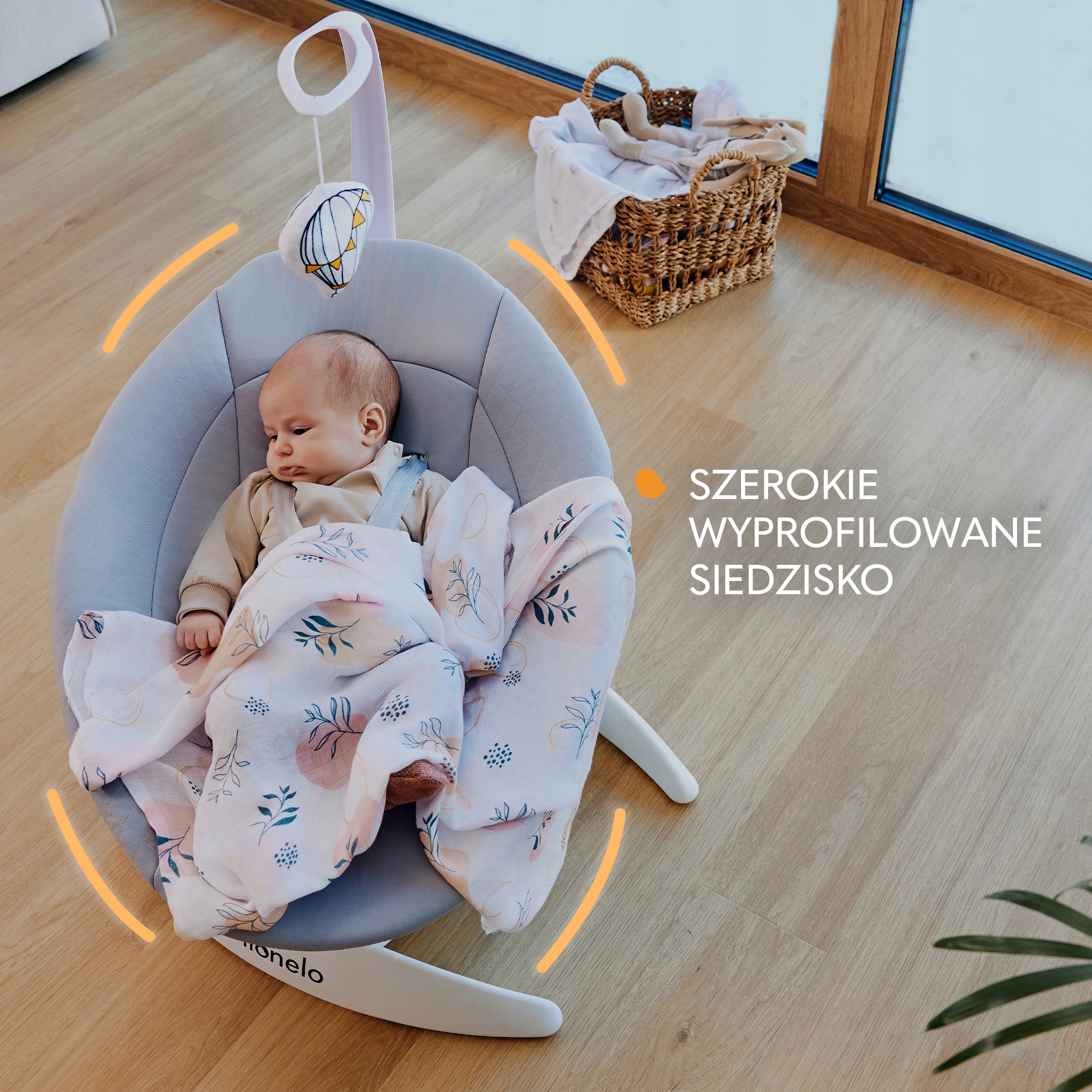 Lionelo Iris elektrinė supama-gulėjimo pakliūnė 0-9 kg