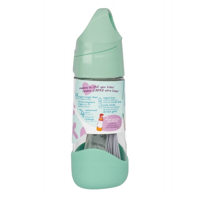 B.Box bidonas su šiaudais mokyklai 450 ml