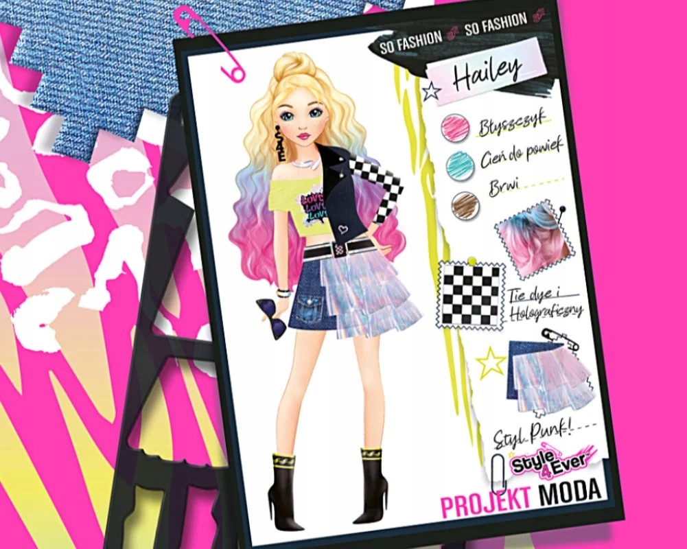 Epee projekt moda portfolio dla dzieci