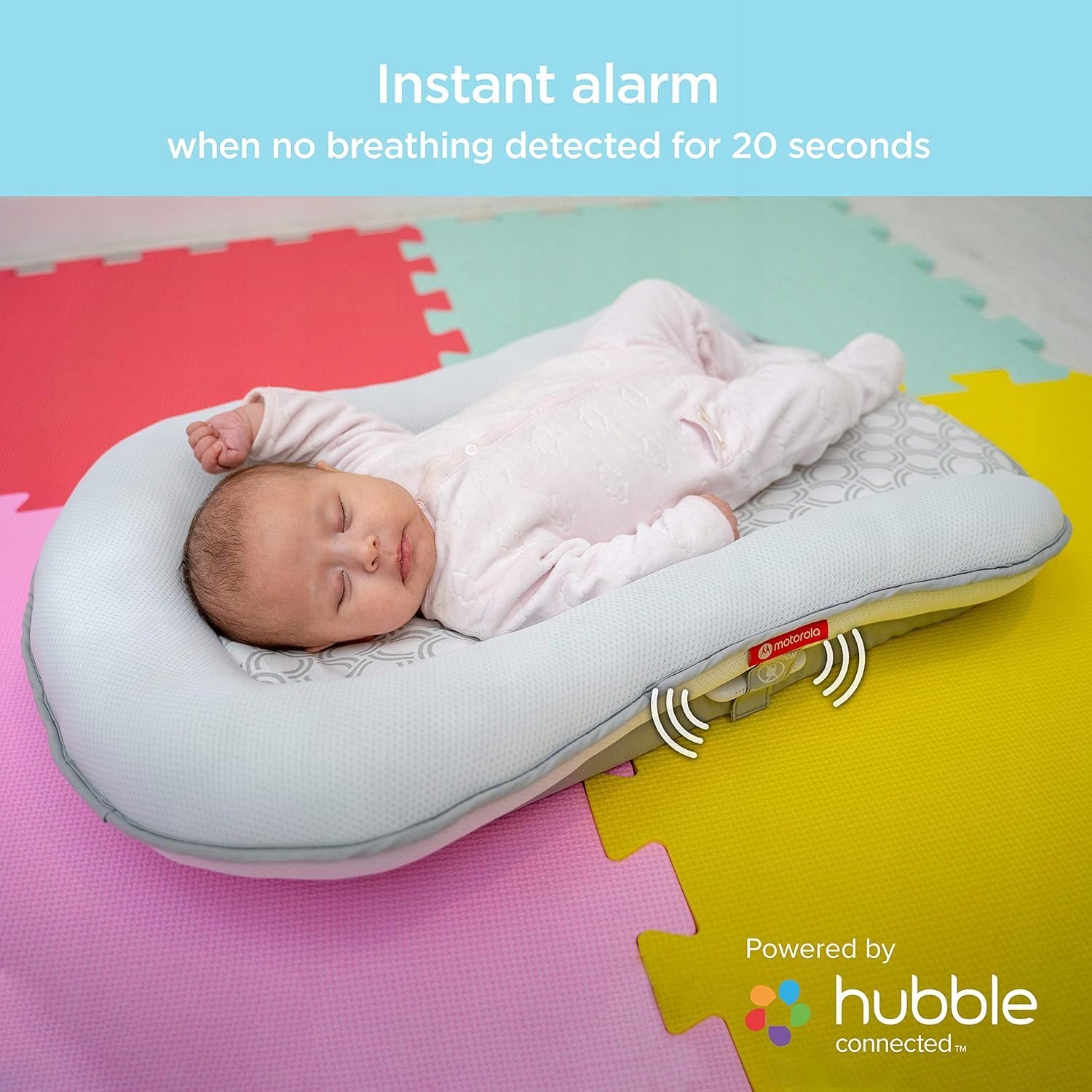 „Motorola Baby Comfort Cloud“ išmanusis miego ir kvėpavimo monitorius