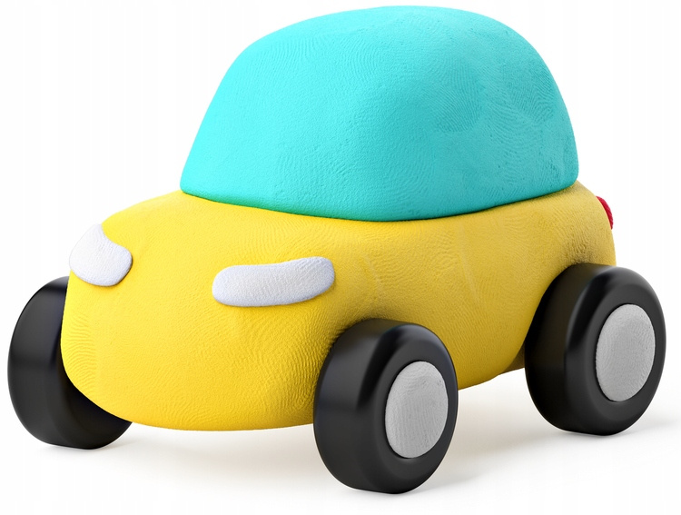 TM Toys Hey Clay ekologiška plastelė automobiliai