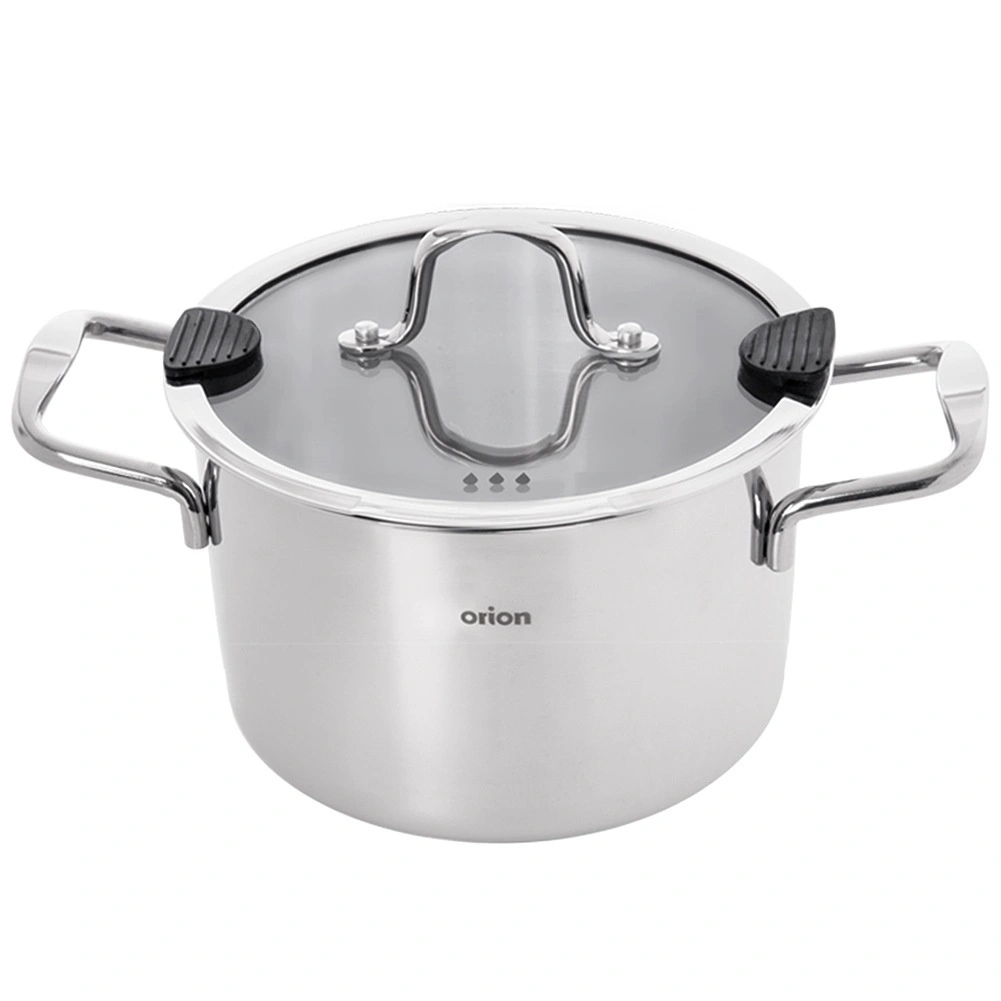 VENICE plieninis puodas su dangteliu, 18 cm, 2,3 l /Orion