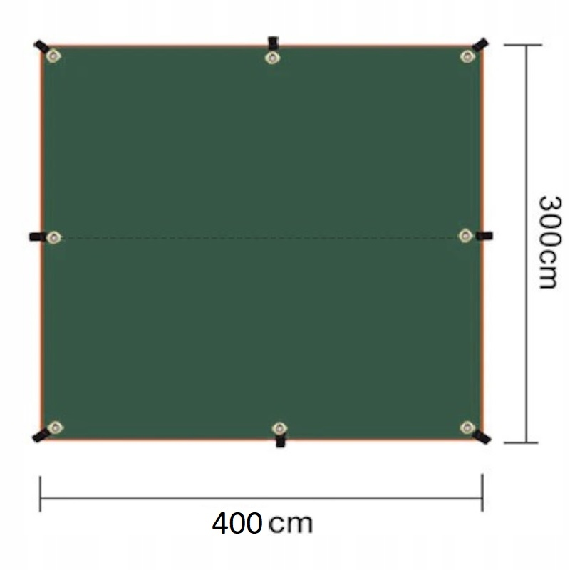 ASMAT tarpulinas buvako šiltasis 3x4 m