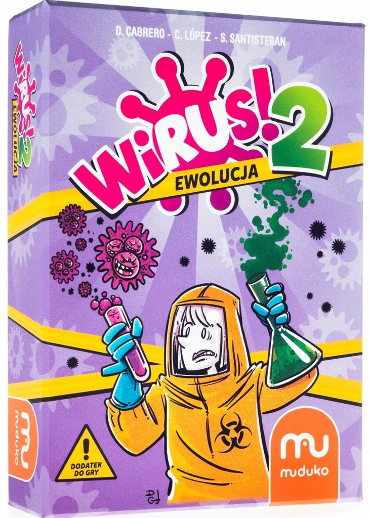 Muduko Virusas 2 Evoliucija kortos žaidimo priedas