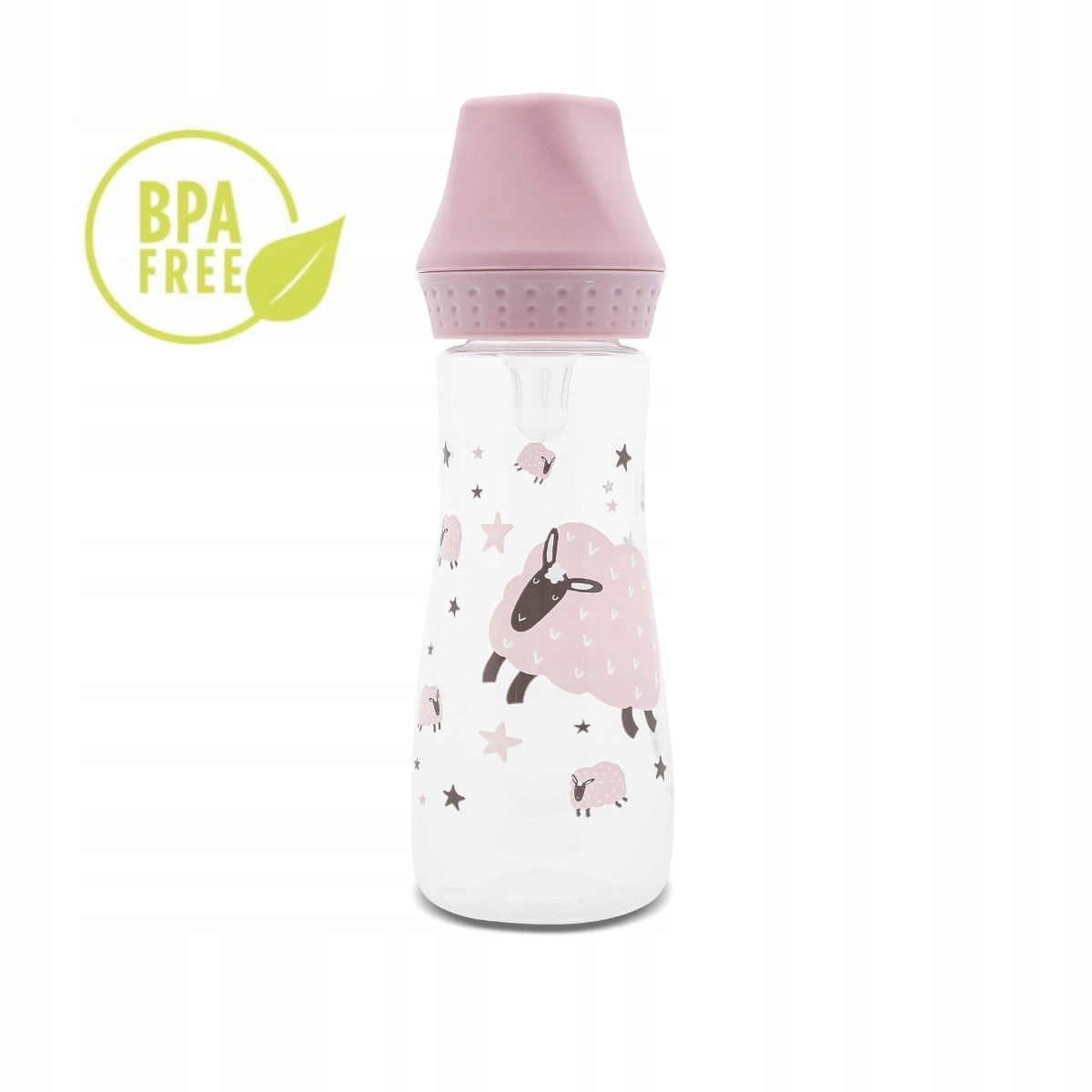 Lorelli antikolikinė butelka 250 ml rožinė