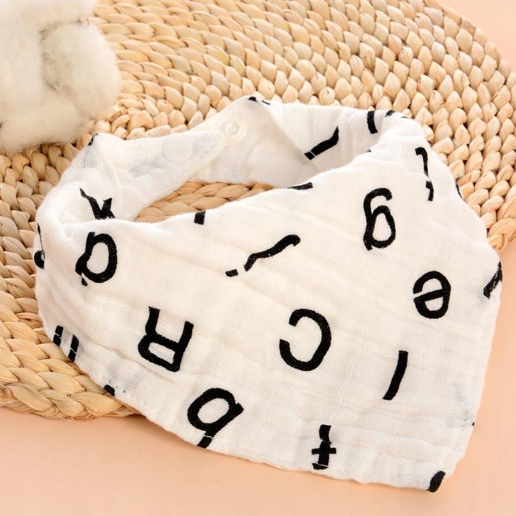 Seilinukai Kūdikiams 10 vnt. Bandana Saliva Seilinukas 100% medvilnė