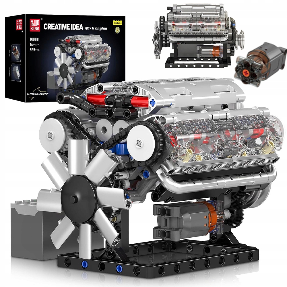 Bedee V8 variklis, mechaninis konstruktorius