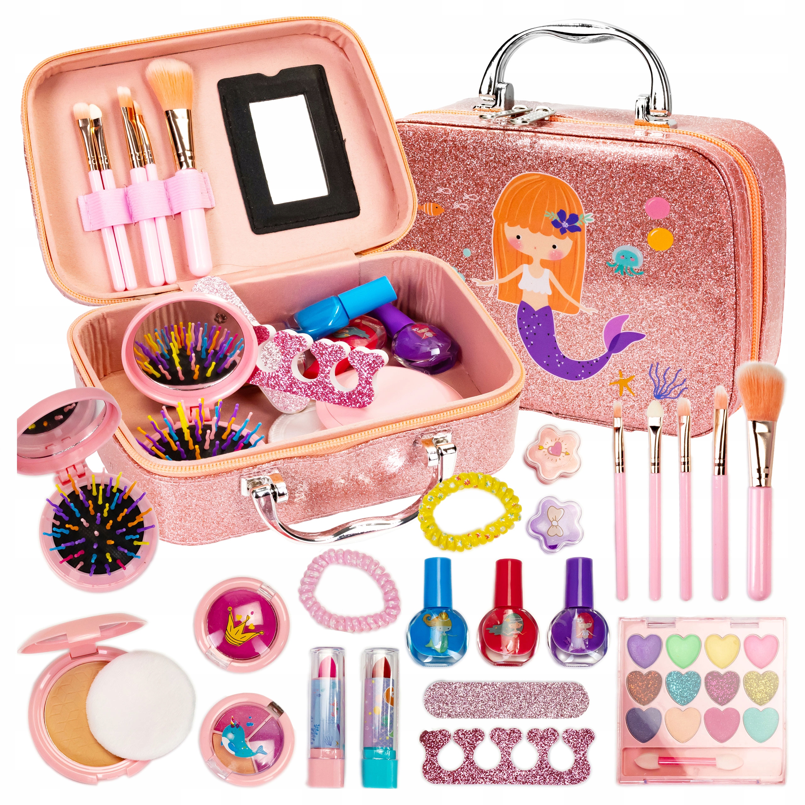 click4TOYS makiažo rinkinys sirenosilė kuprinėlė