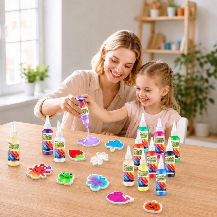KidsGifts vandeninės figūrėlės daryti želatina