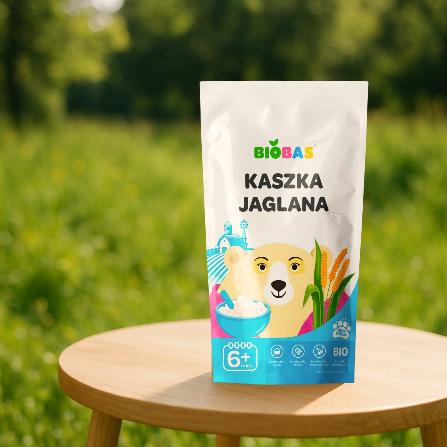 BioBas bezpieno košė be cukraus 9 vnt 1,8 kg