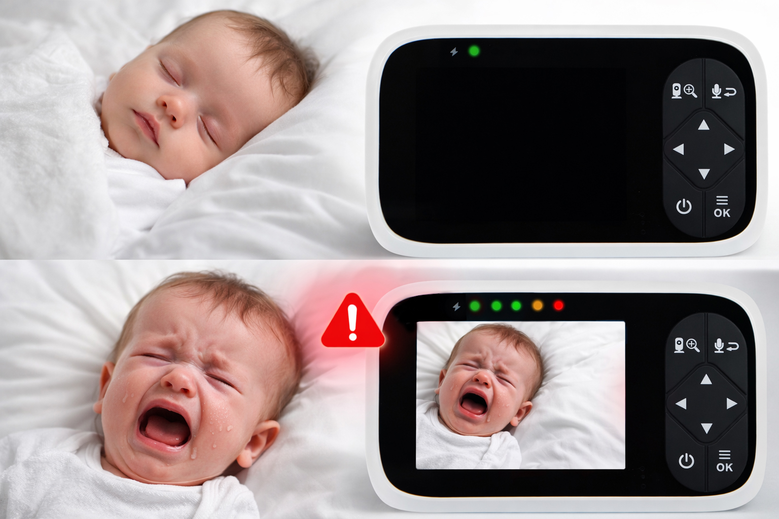 Kamera niania Blow elektroniczna LCD HD tryb nocny