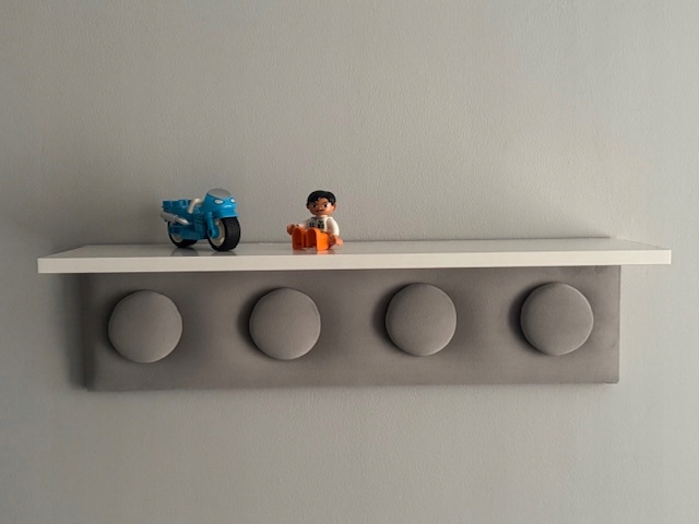 LEGO KLUOTOS FORMOS SIENINĖ LENTYNA, Kelių spalvų, 50 cm