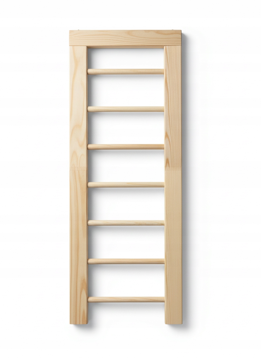 Žema Montessori lova 190x90 2/3 turėklai, lova ant grindų vaikams