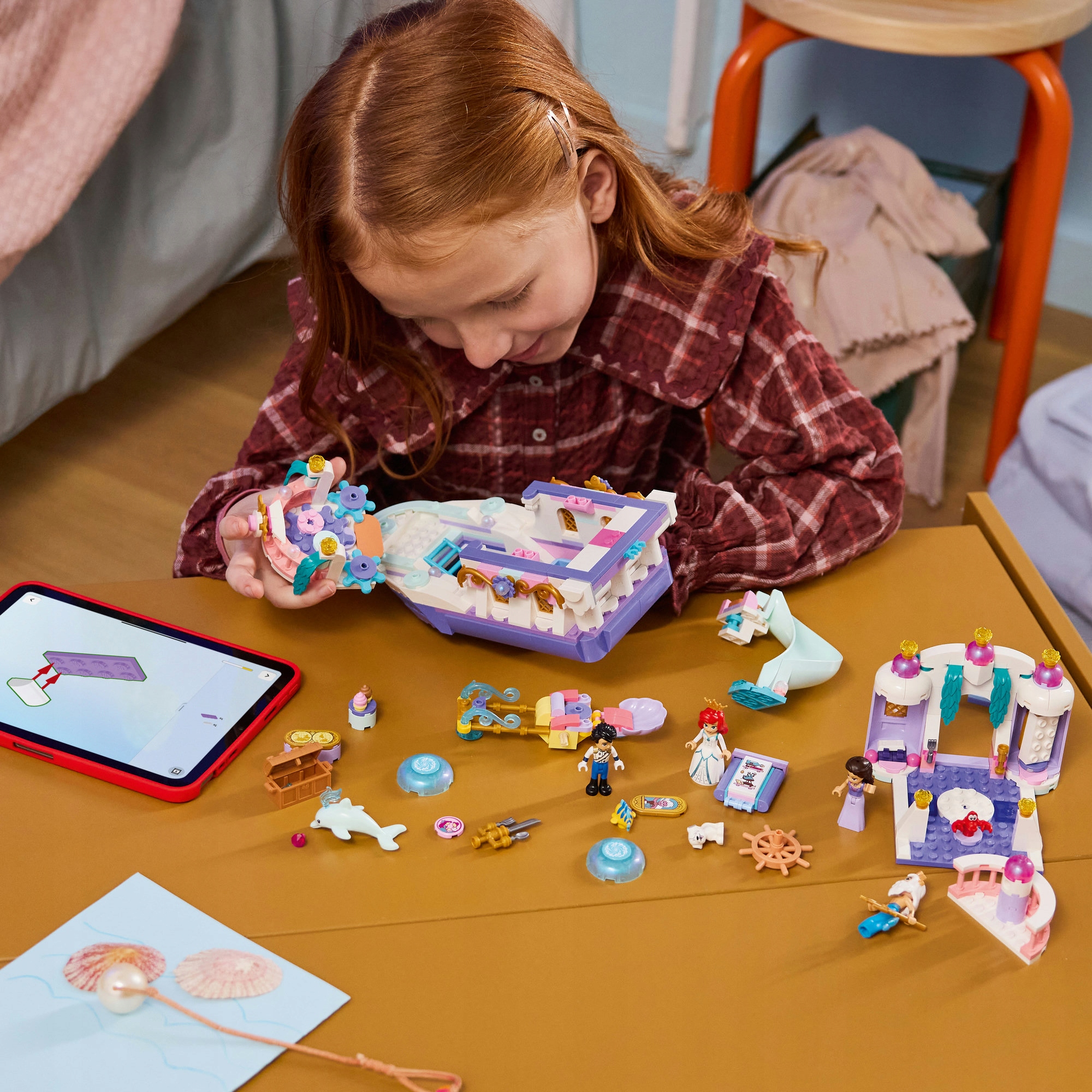 LEGO Disney Princese Arielės karališkasis vestuvinis laivas