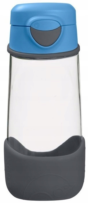 B.Box Tritan butelis 450 ml su antgaliu mėlynas