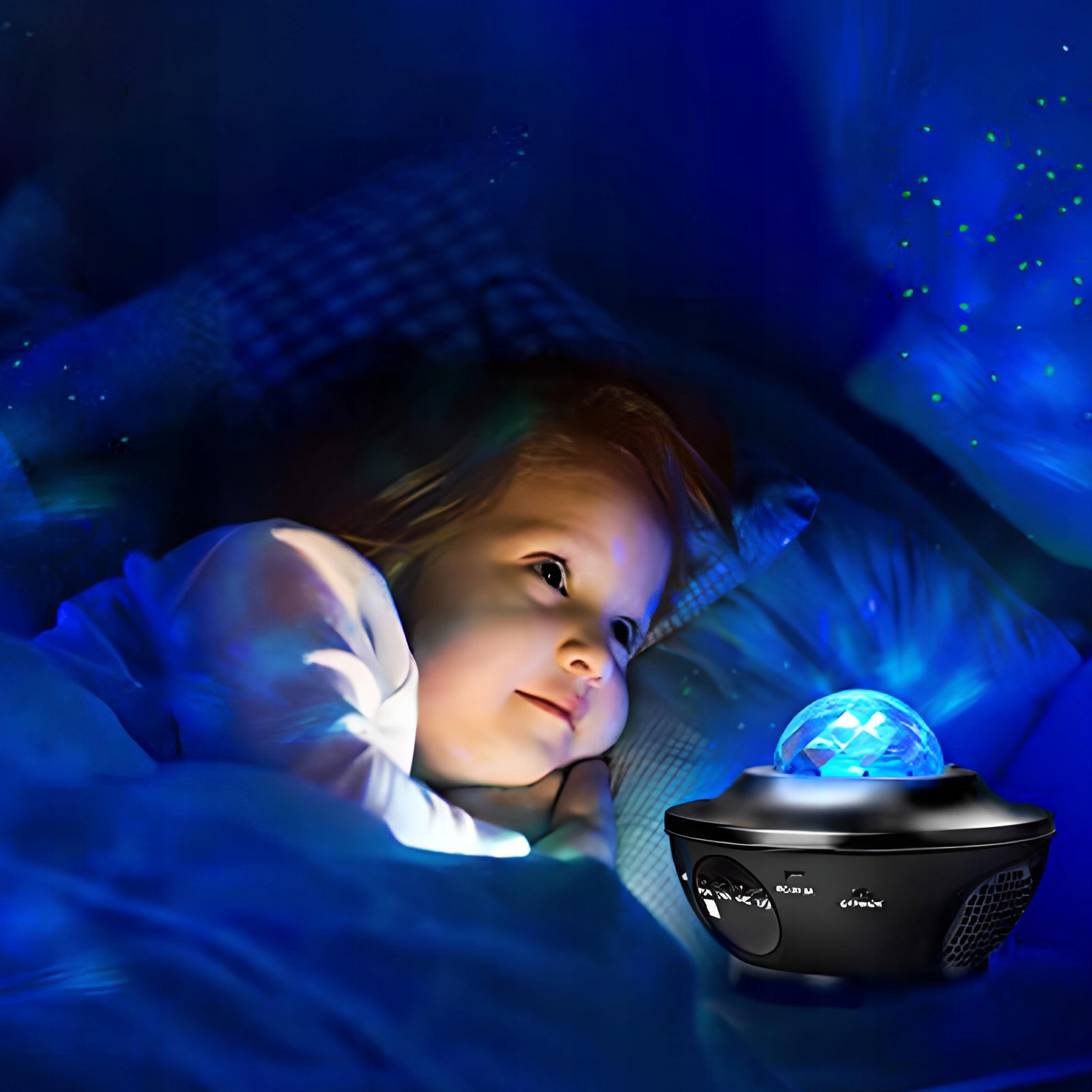 Xtech žvaigždžių projektor su LED lampute ir Bluetooth