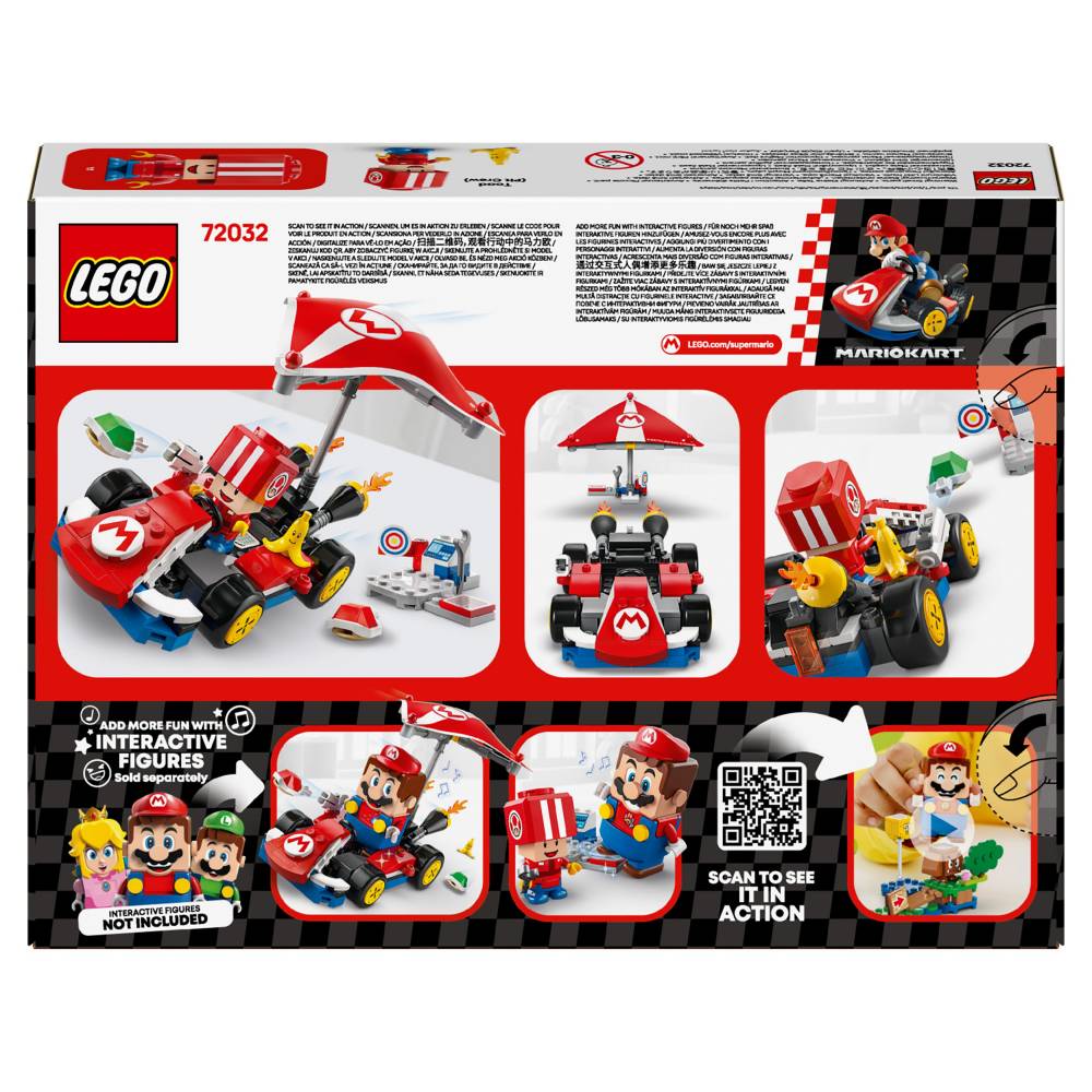 Lego Super Mario 72032 Mario Kart standartinis karts