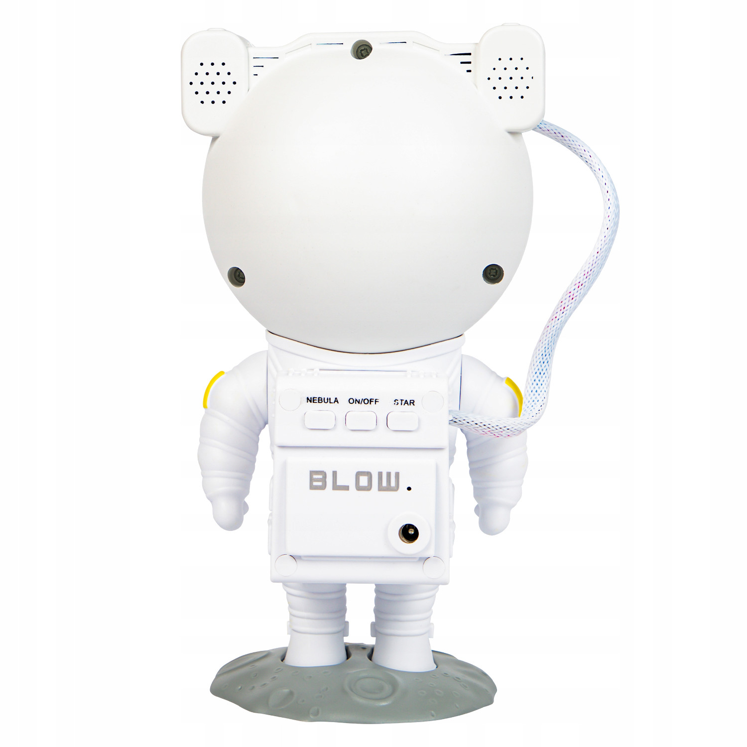 Blow astronauto naktinė lempa su žvaigždžių projektoriumi