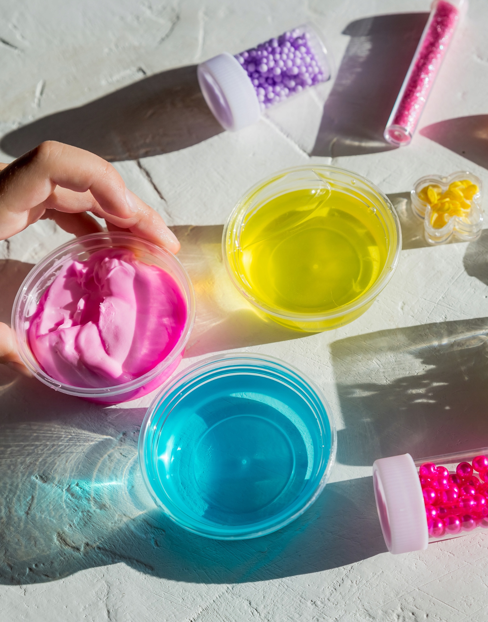 DIDELIS SLIME RINKINYS, SLIMŲ GAMYBAI VAIKAMS PLASTIKOS PASTA 126in1