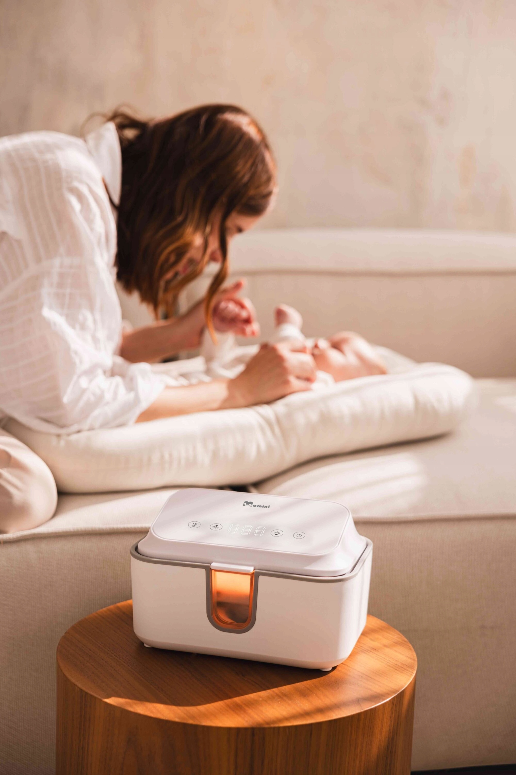 Momini drėgnų servetelių šildytuvas WarmWipes