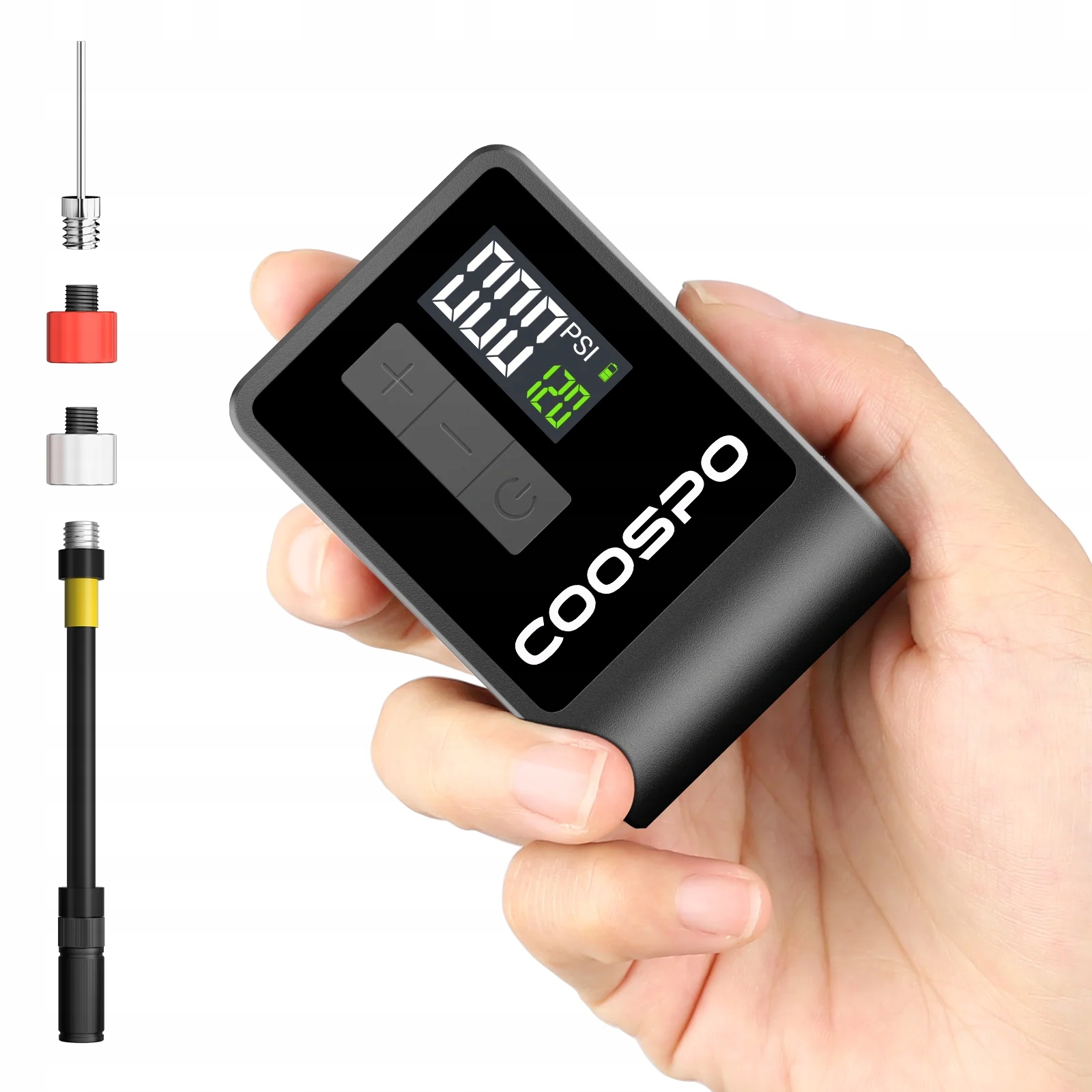Itin mažas, lengvas elektrinis mini dviračio pompa su Coospo AP-B1 baterija