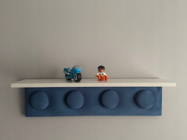 LEGO KLUOTOS FORMOS SIENINĖ LENTYNA, Kelių spalvų, 50 cm