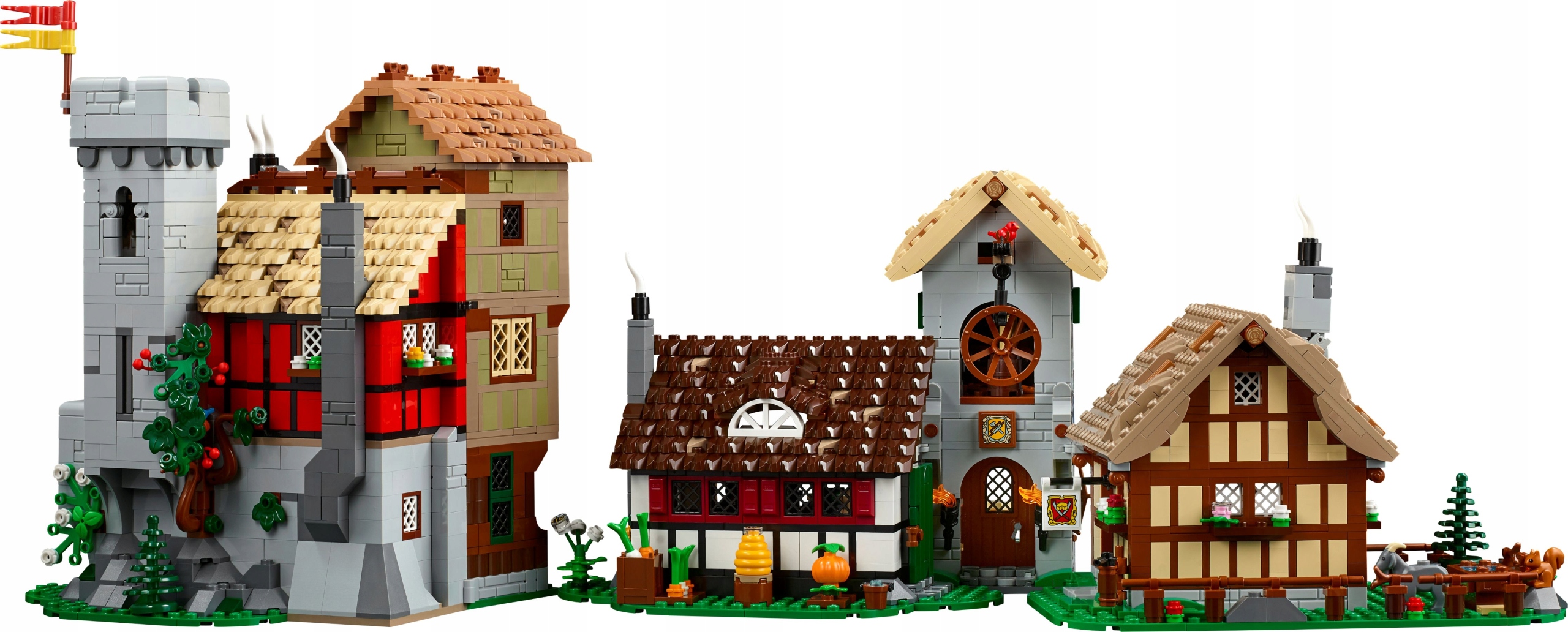LEGO ICONS 10332 Piktogramos 10332 Viduramžių aikštė