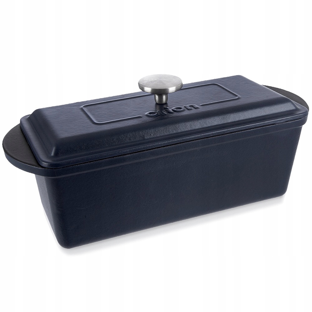 KETINĖ 35X14X11CM 3L KETAUS JUODAS SU DANGIU DUONAI