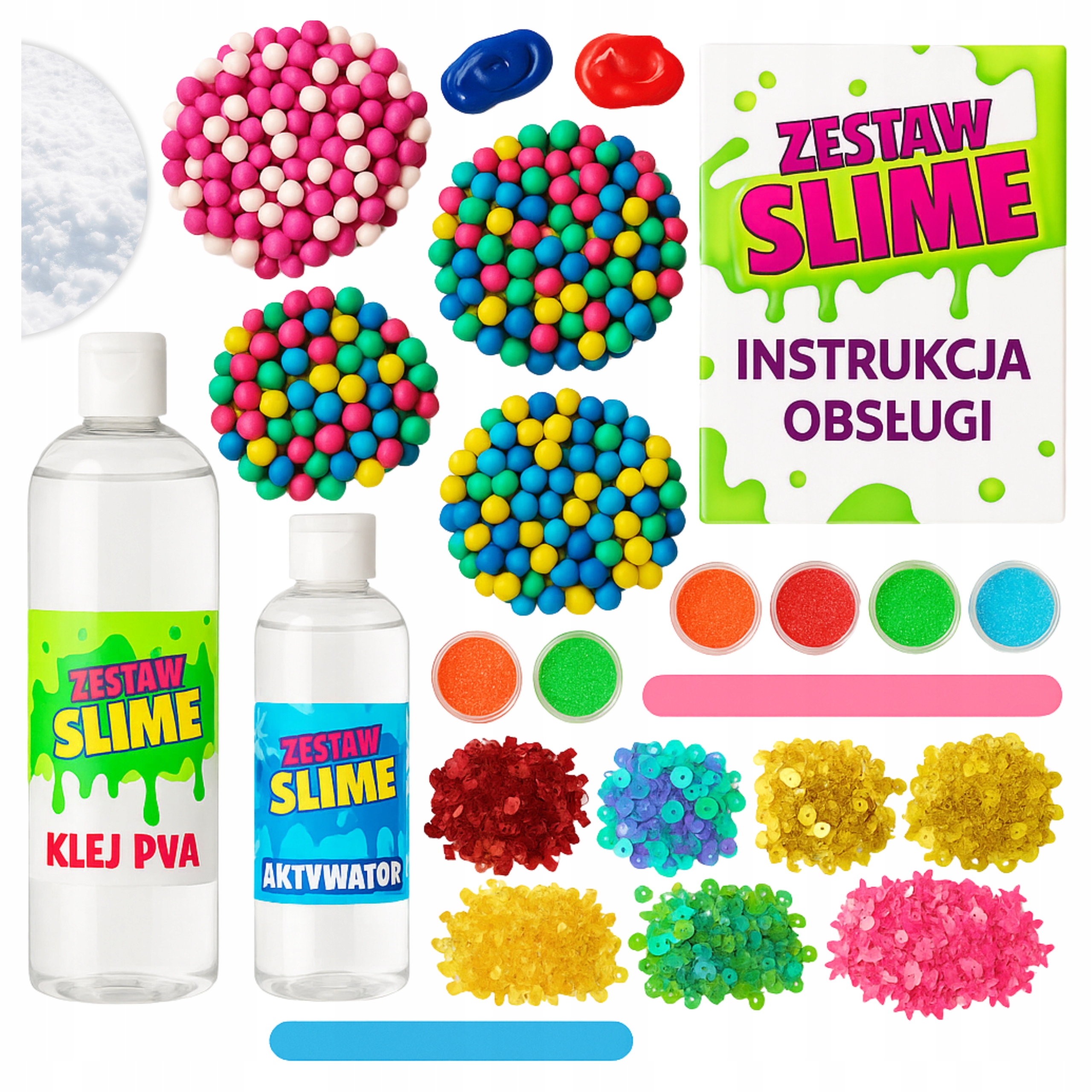 WTM slimo rinkinys didelis dėžutė su fabrika
