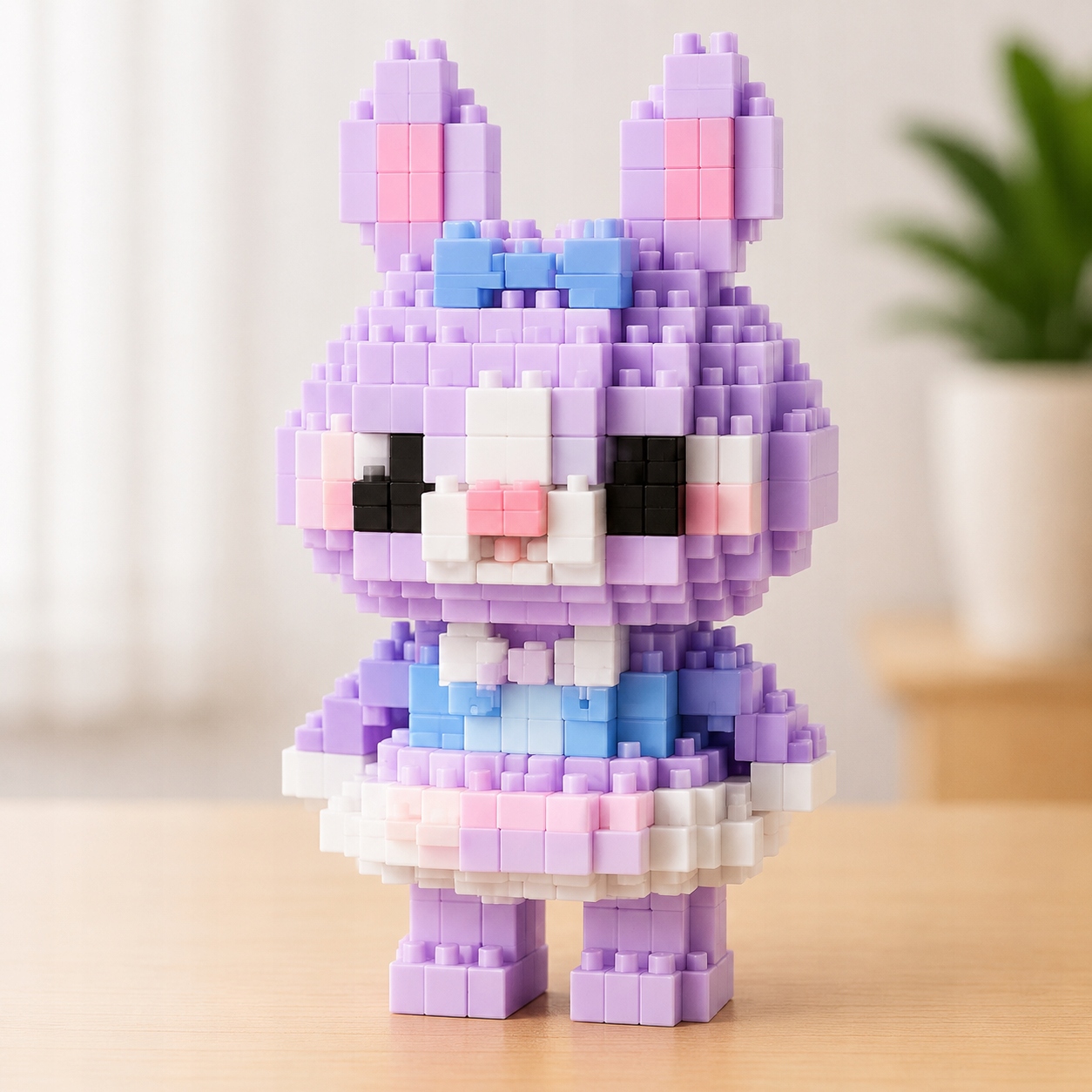 Mini Blocks Lavender Bunny 208 vnt. Mikroblokai 8+