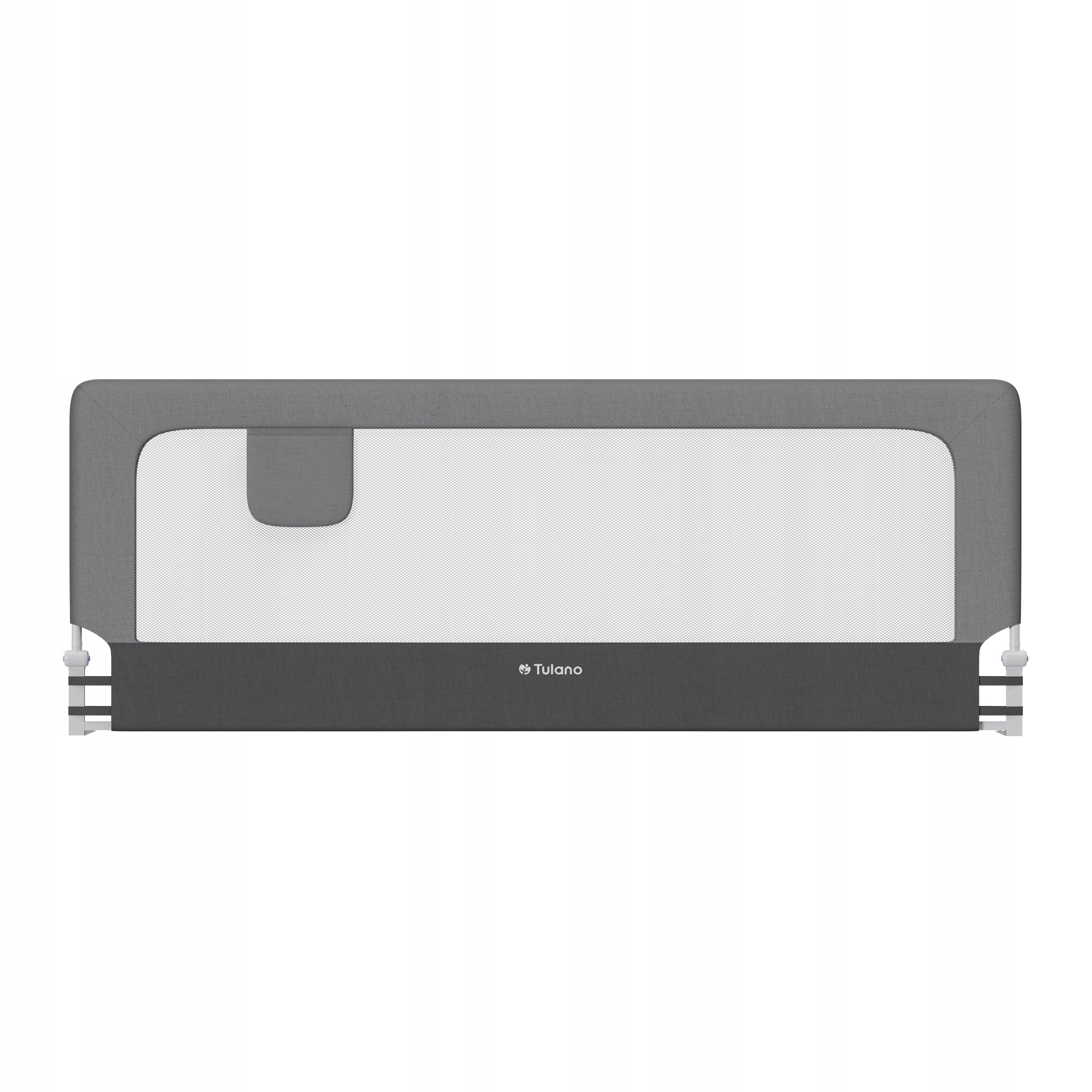 TULANO lovelės barjeras sulankstomas 200x83 cm baltas