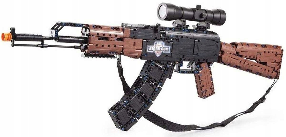 Cada konstruktorius AK-47 karabinetai 738 elementai