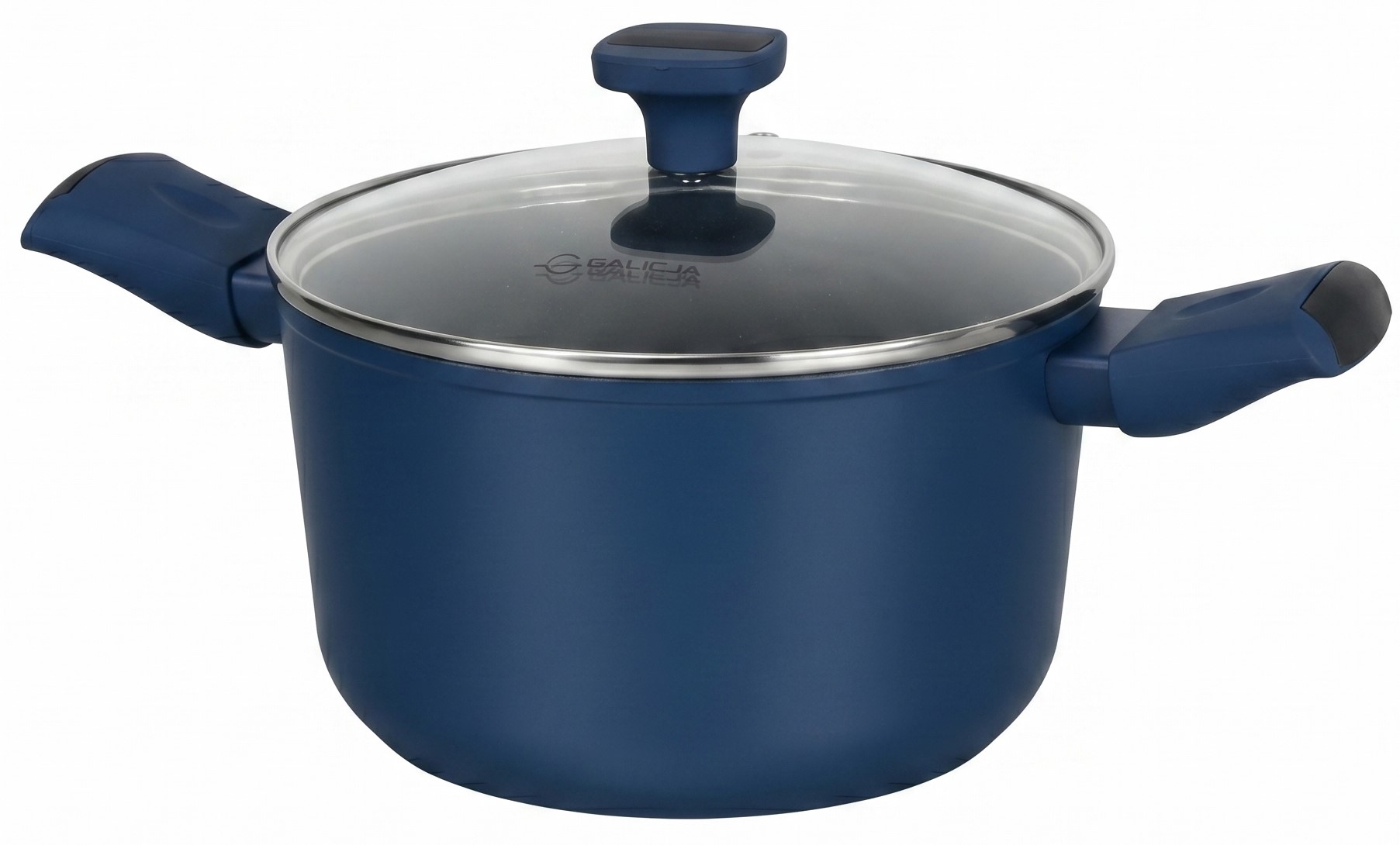 AUKŠTAS PUODAS 22cm 4,2l BALTIC GALICJA NONLIPE INDUKCIJA su dangčiu