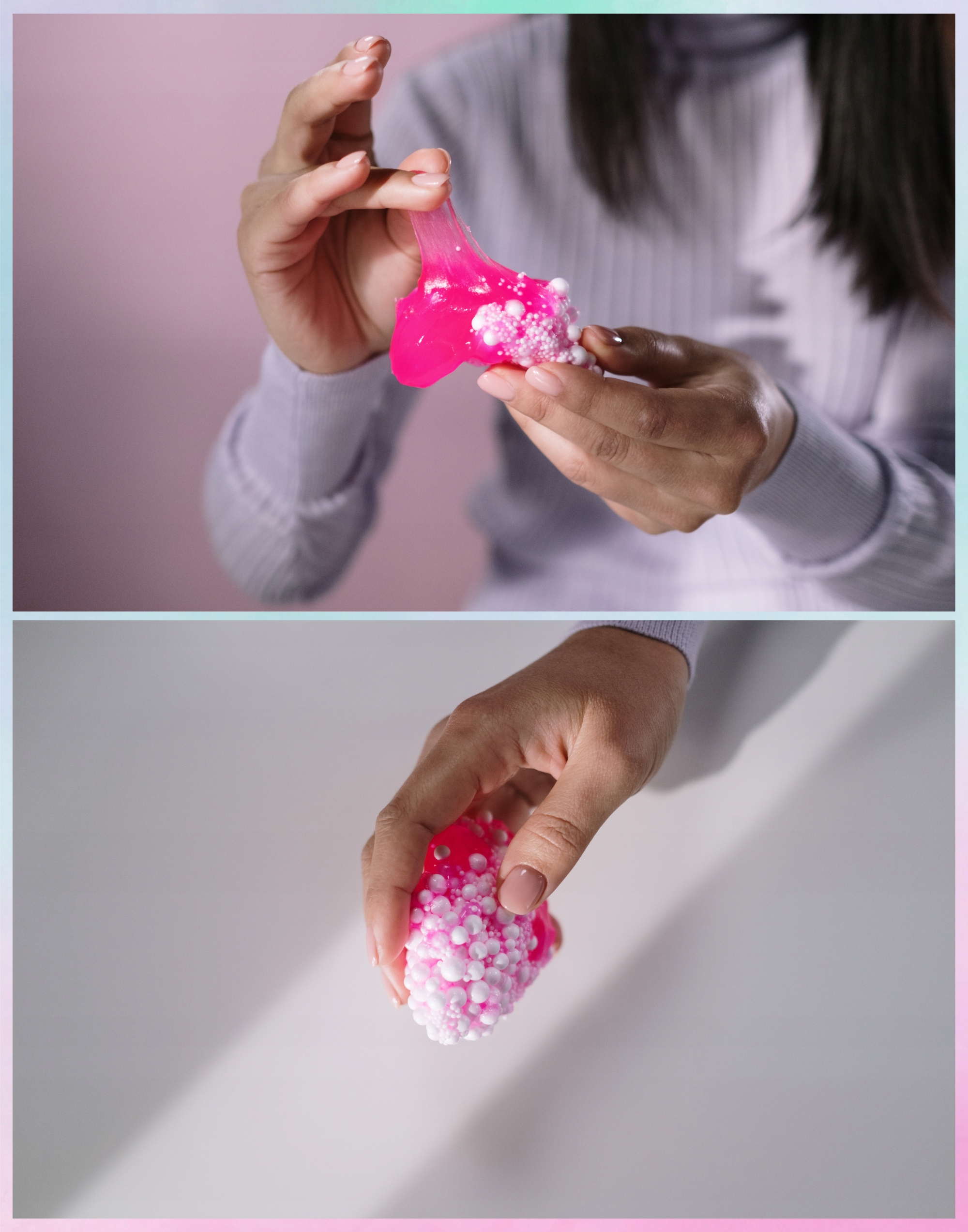 DIDELIS SLIME RINKINYS, SLIMŲ GAMYBAI VAIKAMS PLASTIKOS PASTA 120in1