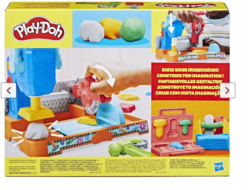 PLAY-DOH CASTRY COLOR RINKINYS DIRBTUVĖS F91415L0 3+ ORIGINALUS